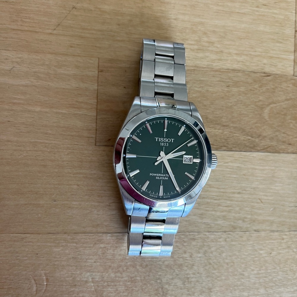 Tissot Silver Band with Deep Green Dial - Picture 2 of 4